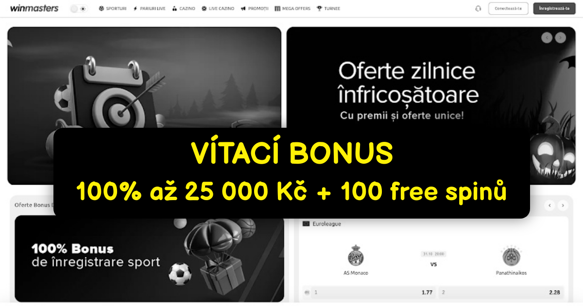 Winmasters Casino: Top Online Sloty a Bonusy Mobilní