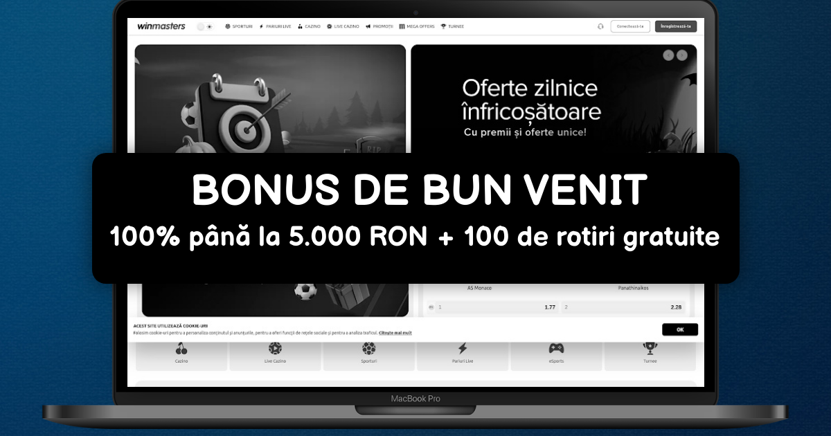 Winmasters Casino: Sloturi Online Top și Bonus Mobil
