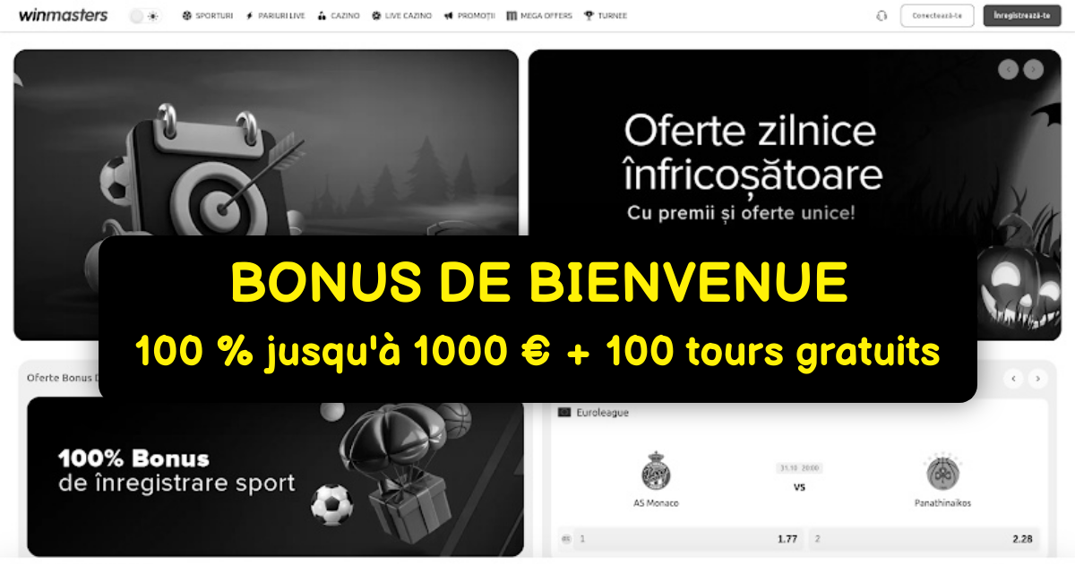 Winmasters Casino: Machines à Sous en Ligne Top et Bonus Mobile